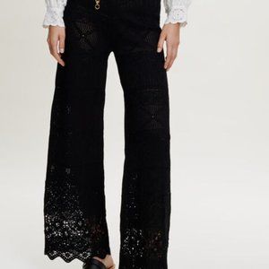 Maje Crochet-Style Trouser